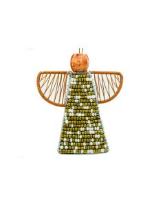 Ikhoba Weihnachtsbaumschmuck Engel gold