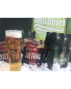 SONDERANGEBOT Bier & Biltong plus GRATIS Granatapfel Edelbrand