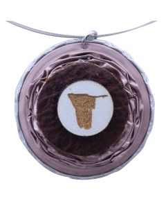 Kaffeekapselschmuck Namibia Beige