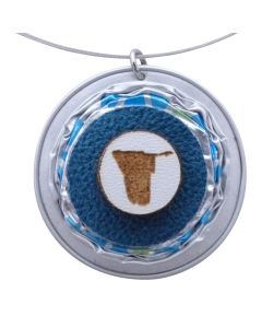 Kaffeekapselschmuck Namibia Blau