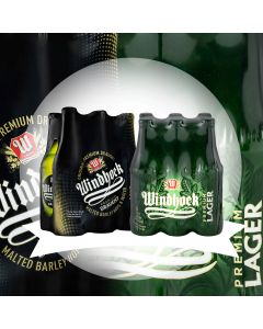 Windhoek Combo (6 Flaschen Windhoek Lager, 6 Flaschen Windhoek Draught)
